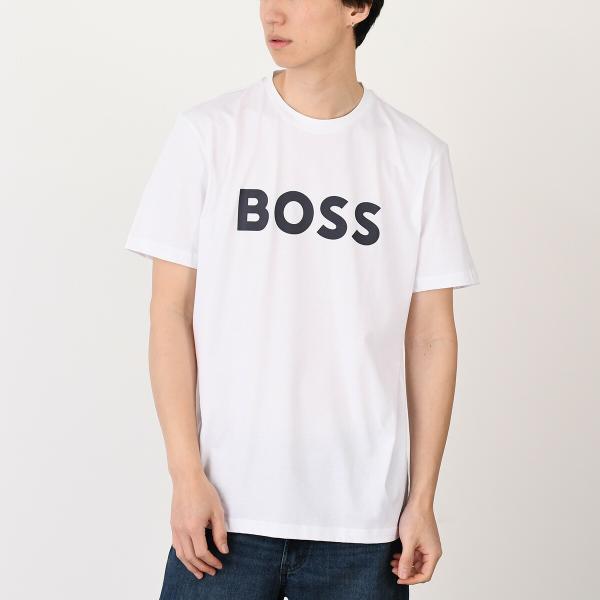 HUGO BOSS ヒューゴ ボス トップス コットンジャージー Tシャツ