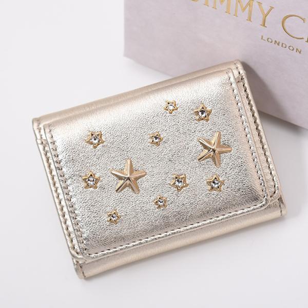 Jimmy Choo 折りたたみ財布 JIMMY CHOO（ジミーチュウ） 財布 ウォレット 折りたたみ財布 NEMO