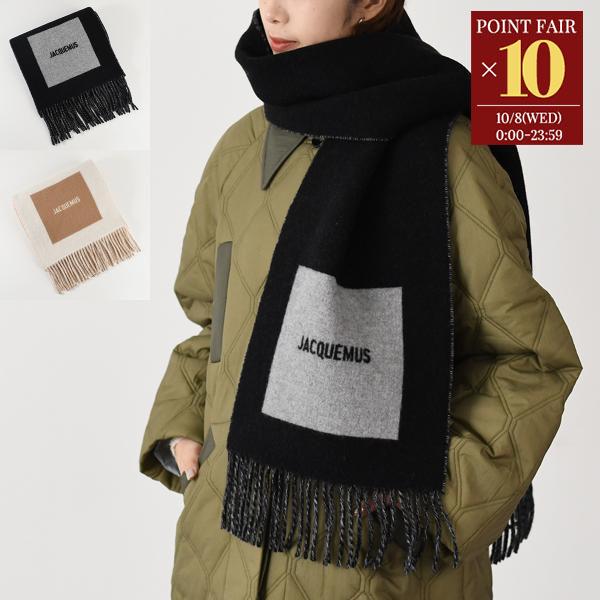 JACQUEMUS ジャックムス マフラー L'ECHARPE ROND CARRE ウール