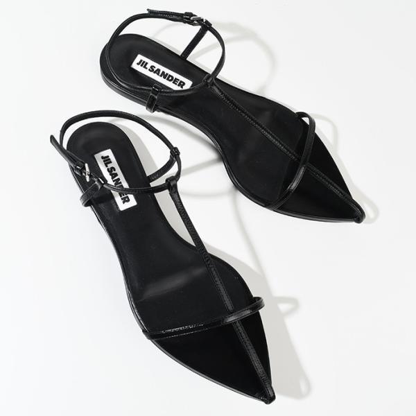 JIL SANDER（ジルサンダー） サンダル フラットサンダル レザー ポイン