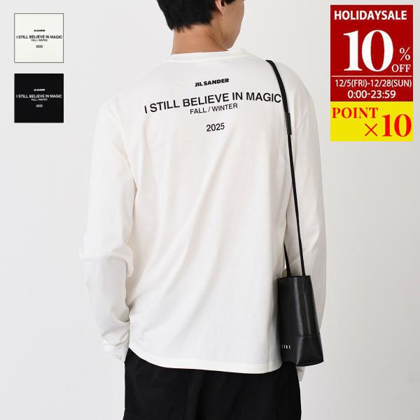 [未使用タグ付き]JIL SANDER ジルサンダー バックロゴ Tシャツ M JIL SANDER JILSANDER ジルサンダー Tシャツ Jil Sanderロゴ バック