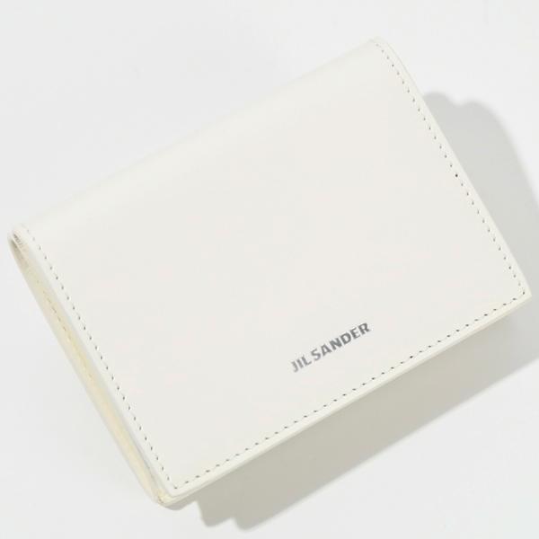 JILSANDER ジルサンダー 財布 ロゴ 3つ折り ミニ 折りたたみ ホワイト