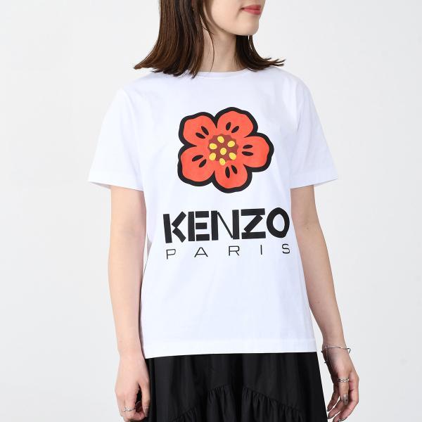 KENZO ケンゾー Tシャツ トップス BOKE FLOWER ルーズ Tシャツ