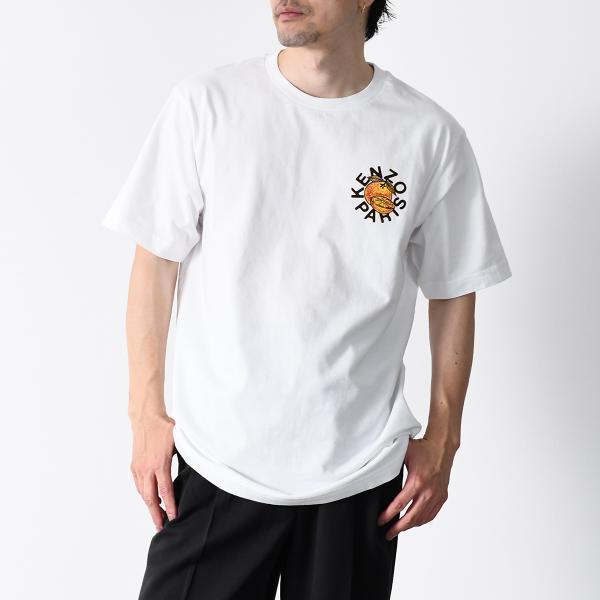 KENZO ケンゾー Tシャツ トップス Orange FE55TS1904SG メンズ