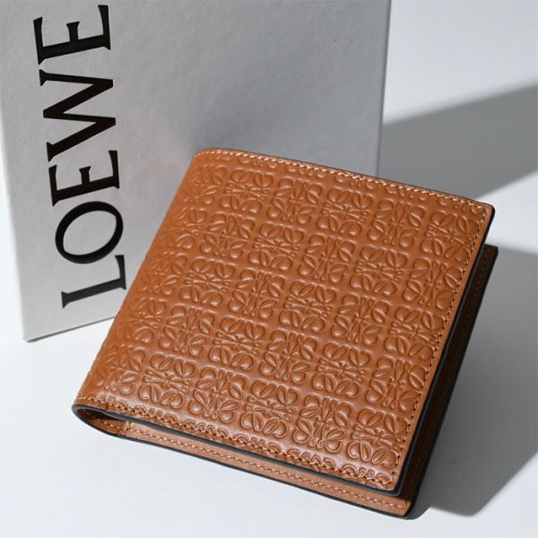 LOEWE ロエベ リピート 二つ折り 財布 ANAGLAM アナグラム エンボス