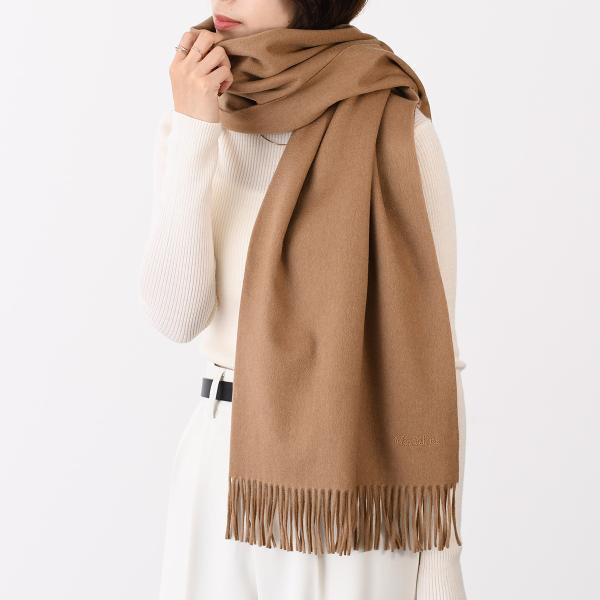 マフラー ベージュ 専用 カシミヤビーバーマフラー （ベージュ） -D'URBAN | ダーバン公式