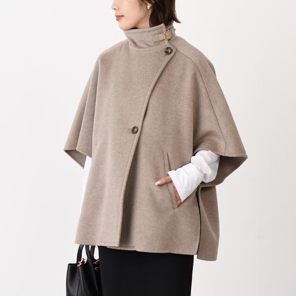 Max Mara（マックスマーラ） ポンチョ DERRIK カシミア ブロードクロス