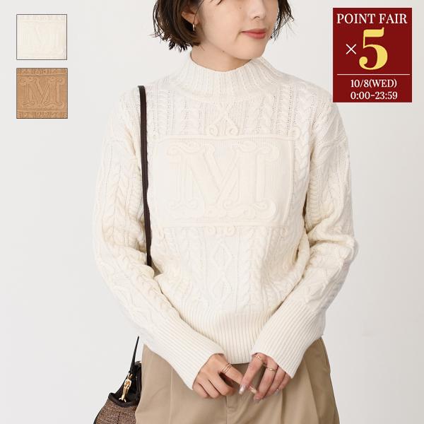Max Maraマックスマーラの上質なニットチュニック・超美品 MAX MARA】タキマキ様ご着用 GIANNA ウール カシミヤ ニット