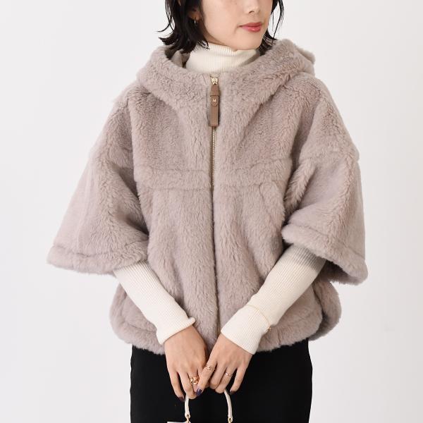 Max Mara 手縫いアルパカブルゾン Max Mara（マックスマーラ） アウター PETALO1 アルパカウール テディ