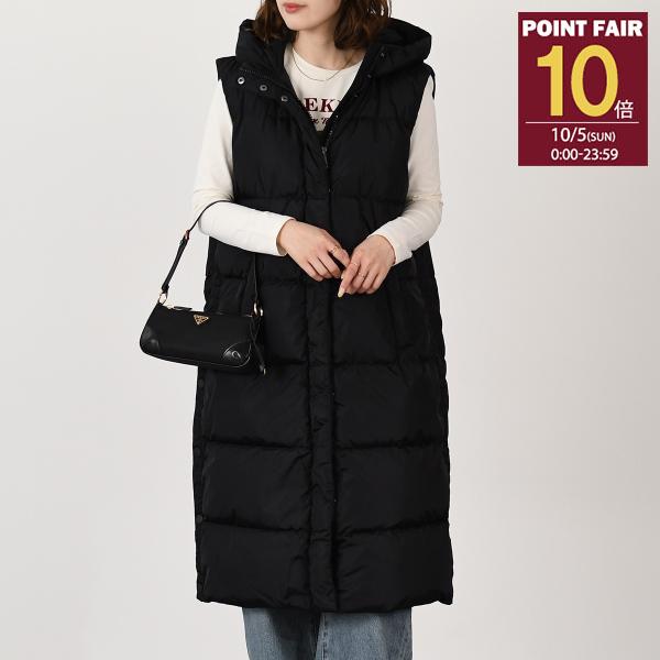 S MaxMara ブラック ロングベスト Max Mara Weekend ウィークエンド マックスマーラ ロングベスト