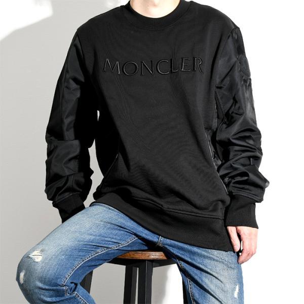 MONCLER モンクレール スウェット トレーナー ロゴ 8G00039809KR メンズ ブラック ポケット ギフト MONCLER モンクレール スウェット トレーナー ロゴ 8G00039809KR メンズ ブラック ポケット ギフト
