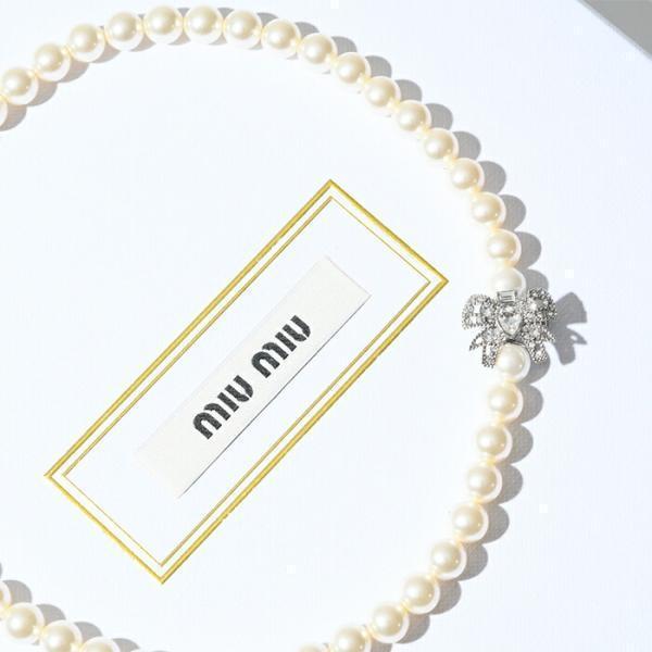 MIU MIU ミュウミュウ ネックレス ペンダント アクセサリー マイクロ
