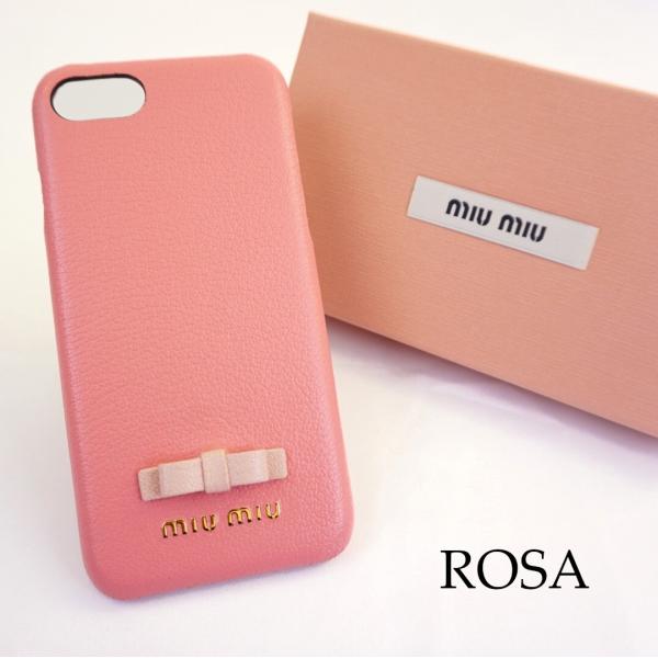 Miu Miu ミュウミュウ スマホケース 5zh035 Iphone7 Iphone8対応 アイフォンケース リボン ベージュ Orchidea ピンク Rosa Madras Buyee Buyee 日本の通販商品 オークションの入札サポート 購入サポートサービス