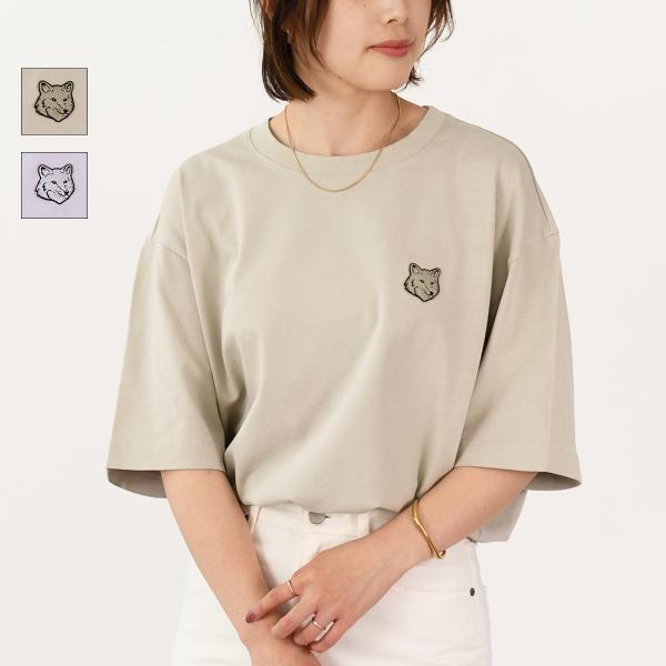 ☆関税込☆Maison Kitsune★オーバーサイズ Tシャツ★ クラフト デイジー オーバーサイズ Tシャツ | Maison Kitsuné