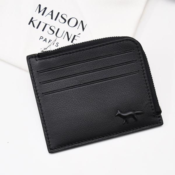 【新品未使用】メゾンキツネ カードジッパー ケース MAISON KITSUNE' - 新品未使用！メゾンキツネ カードホルダー 名刺入れ