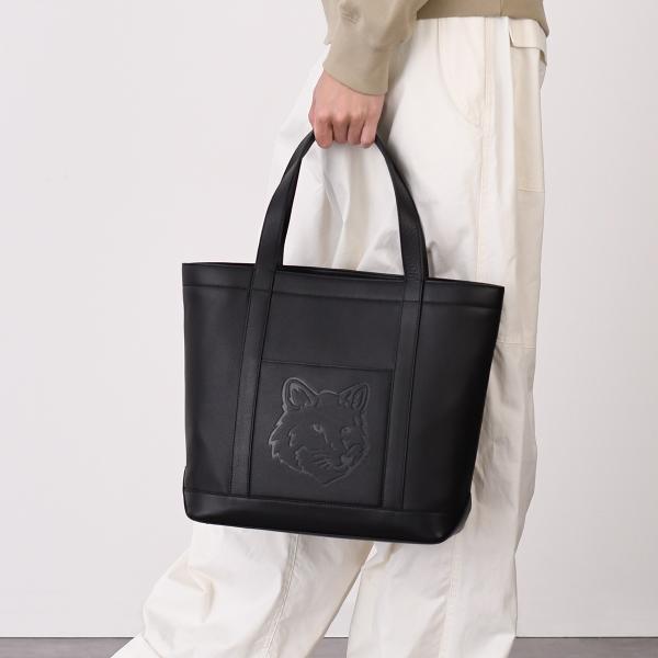 メゾンキツネ　ボディーバッグ　ブラック MAISON KITSUNÉ - ナイロン バムバッグ / ボディバッグ | ADDICT WEB SHOP