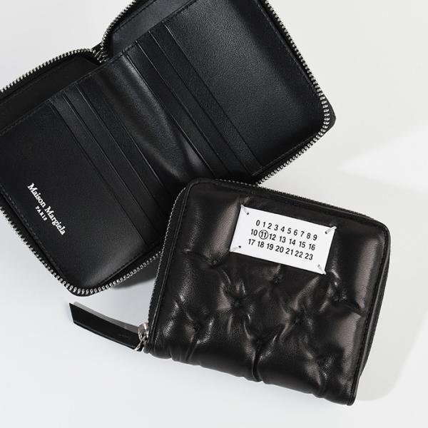 美品　正規品✨マルジェラ　三つ折り　グラムスラム　カレンダー　ステッチ 美品】Maison Margiela メゾン マルジェラ グラムスラム 三つ折り財布
