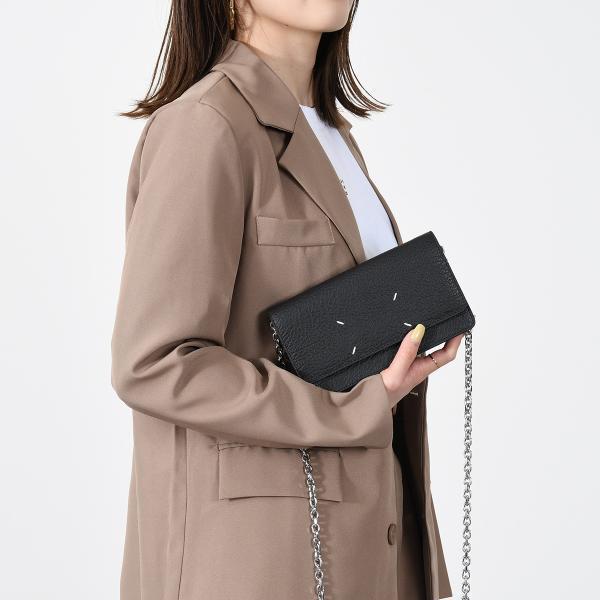 メゾンマルジェラ　レザー　チェーンウォレット　ショルダーウォレット　箱付き Maison Margiela/メゾン マルジェラ_Women通販 | 【BAGNISTA11/22号