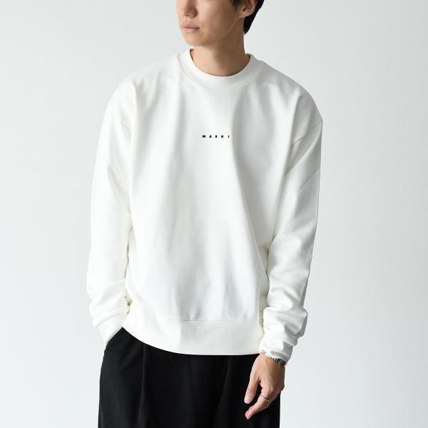 MARNI マルニ ロゴ入りスウェットシャツ FUMU0074P9USCU87 メンズ 長袖 