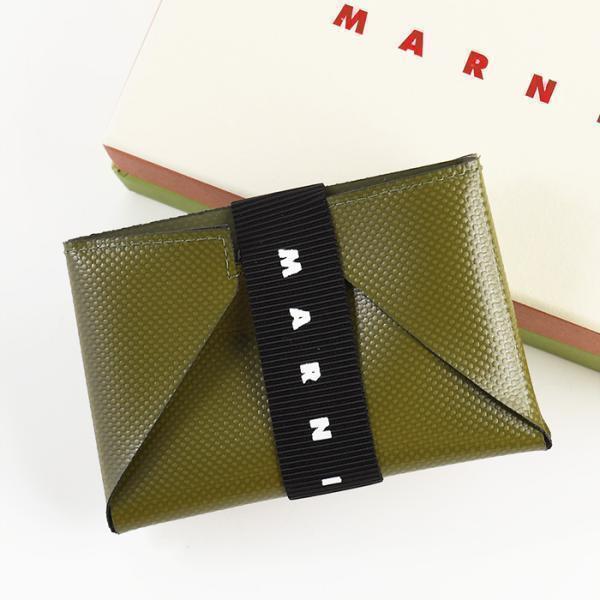 MARNI マルニ カードケース ミニウォレット フェイクレザー MARNI マルニ カードケース ミニウォレット フェイクレザー