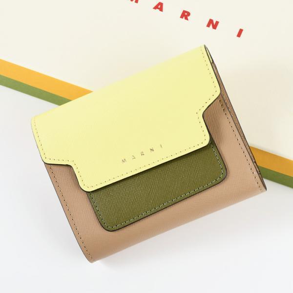 MARNI マルニ 財布 ウォレット サフィアーノレザー製 PFMO0052U8LV520 