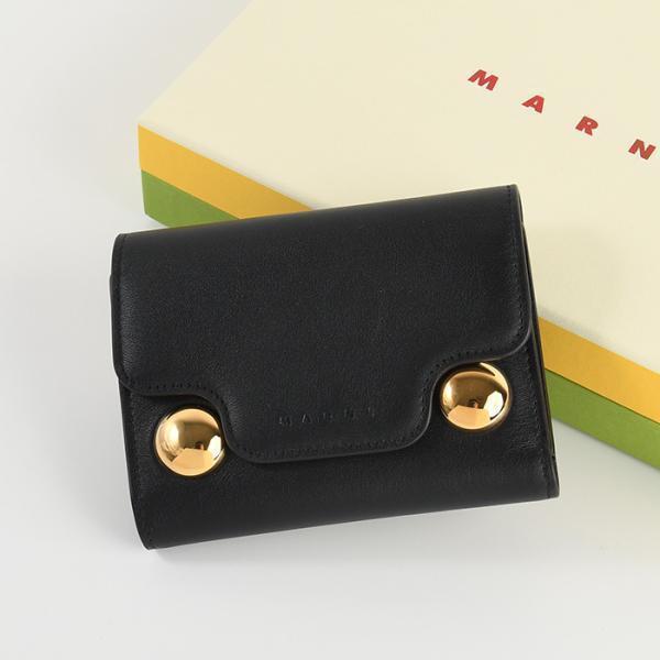 MARNI Trunkaroo 三つ折り財布 MARNI（マルニ） 財布 三つ折り財布 TRUNKAROO TRIFOLD WALLET