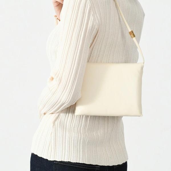 MARNI ホワイトレザー ショルダーバッグ