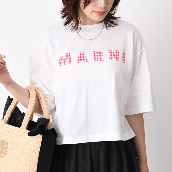 MARNI（マルニ） 【ポイント10倍+2点10％OFF】MARNI Tシャツ トップス