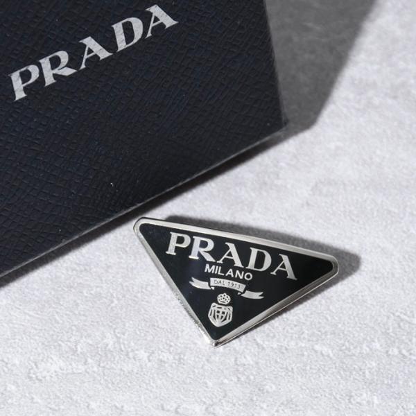 PRADA プラダ メタル ヘアアクセサリー ヘア バレッタ 1IF050 2BA6