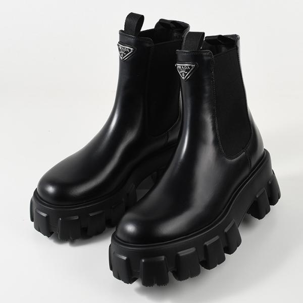 PRADA（プラダ） ブーツ 靴 1T256NB4L モノリス ブラッシュドレザー