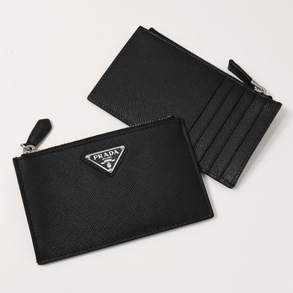 PRADA プラダ カードケース コインケース サフィアーノトライアングル