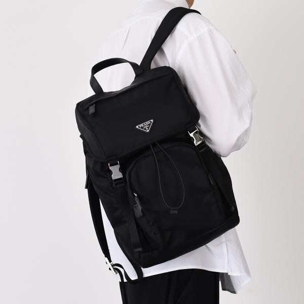 PRADA プラダ バックパック Re-Nylon SAFFIANO リュック バッグ 2VZ135
