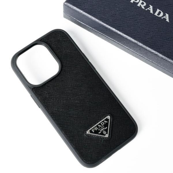 PRADA プラダ iPhoneケース サフィアーノレザー iPhone 14 Pro用カバー 2ZH163 QHH レディース ブラック レザー  シンプル おすすめ ギフト :pr-2zh163qhh-sf-l:セレクトショップ FELICE !店 通販 