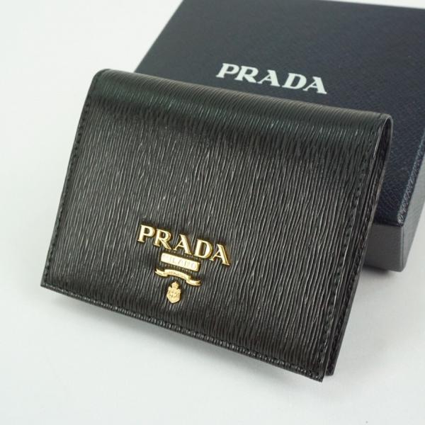 プラダ PRADA 二つ折り 財布 VITELLO MOVE 折りたたみ財布 使いやすい 