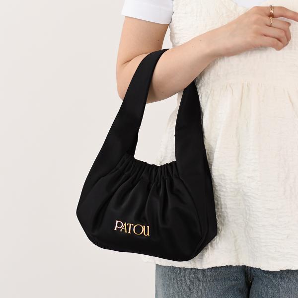 PATOU（パトゥ） ハンドバッグ Le Biscuit ル ビスキュイ サテンバッグ