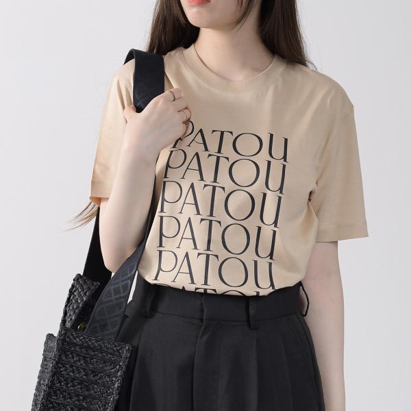 PATOU⭐︎パトゥ⭐︎JE1129999⭐︎Tシャツ⭐︎オーガニックコットン⭐︎ベージュ PATOU（パトゥ） パトゥトップス オーガニックコットン パトゥパトゥ T