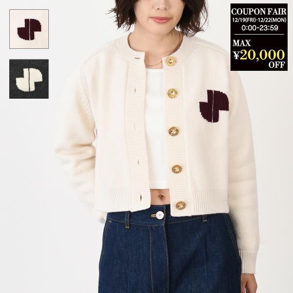 PATOU パトゥ ニット セーター ウール＆カシミヤ JP インターシャ