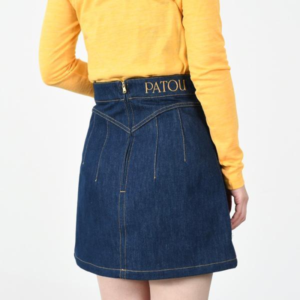 PATOU（パトゥ） ミニスカート オーガニックデニム SK042 0008 ロデオ