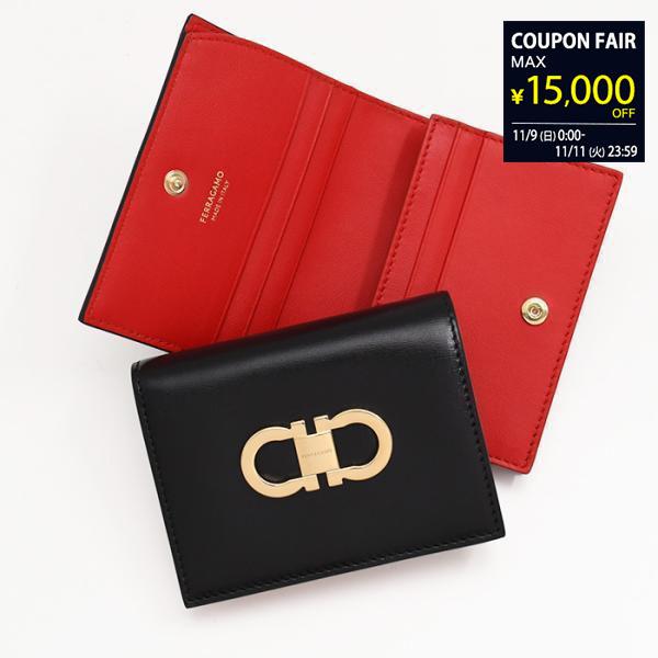 FERRAGAMO フェラガモ ガンチーニ 二つ折り財布 220627