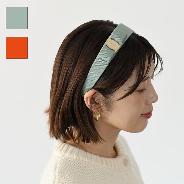 FERRAGAMO フェラガモ ヘアアクセサリー ヴァラ ワイド リボン FERRAGAMO フェラガモ ヘアアクセサリー ヴァラ ワイド リボン