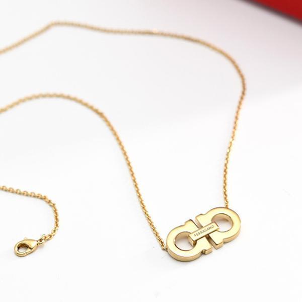 FERRAGAMO（フェラガモ） アクセサリー ペンダント ネックレス ダブル