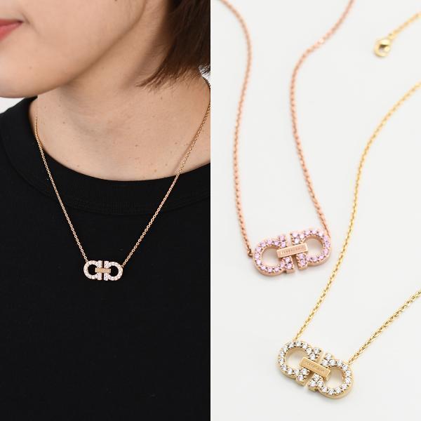 FERRAGAMO（フェラガモ） アクセサリー ペンダント ダブル・ガンチーニ