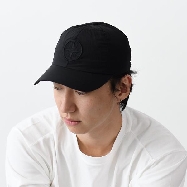 帽子 stone  Nylon l 6-Panel cap Stone Island ストーンアイランド ナイロンメタル 6パネル