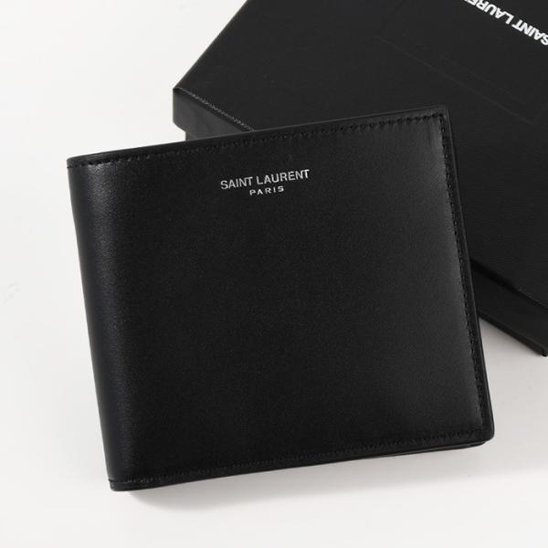 SAINT LAURENT サンローラン / イーストウェストウォレット ☆Saint Laurent☆ イースト/ウェスト ジップウォレット 財布 黒