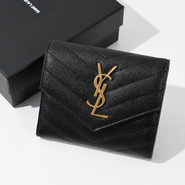 SAINT LAURENT サン ローラン WALLET モノグラムコンパクト