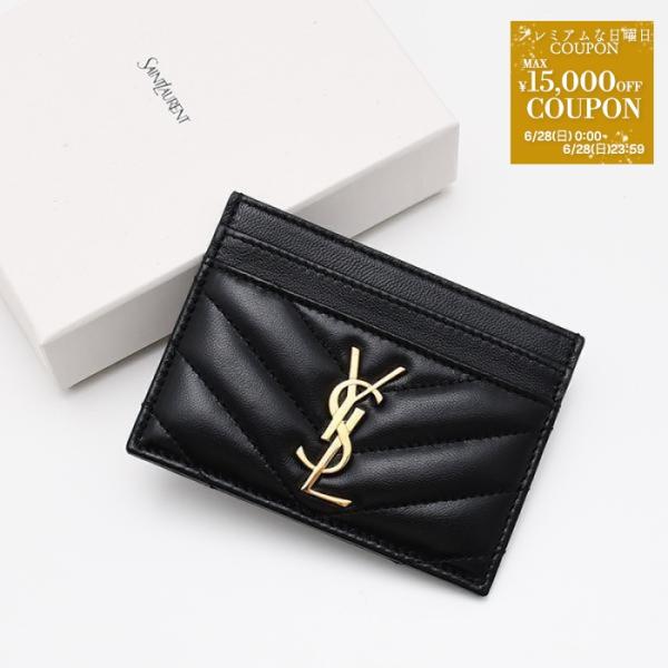 SAINT LAURENT サンローラン YSL カードケース 423291 AAA44