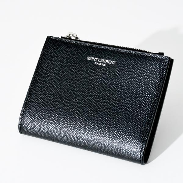 SAINT LAURENT サンローラン ウォレット 2つ折りレザー財布 SAINT LAURENT サンローラン ウォレット 2つ折りレザー財布