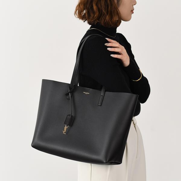 SAINT LAURENT ブラック トートバッグ SAINT LAURENT 並行輸入 サンローラン トートバッグ ブラック