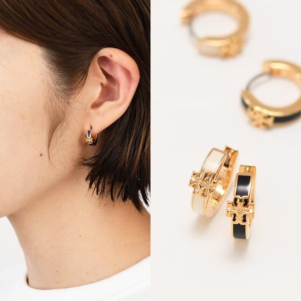 ToryBurchトリーバーチ　ミラーワイヤーエナメル　フープピアス　43561 selectshopfelice_tb-155515