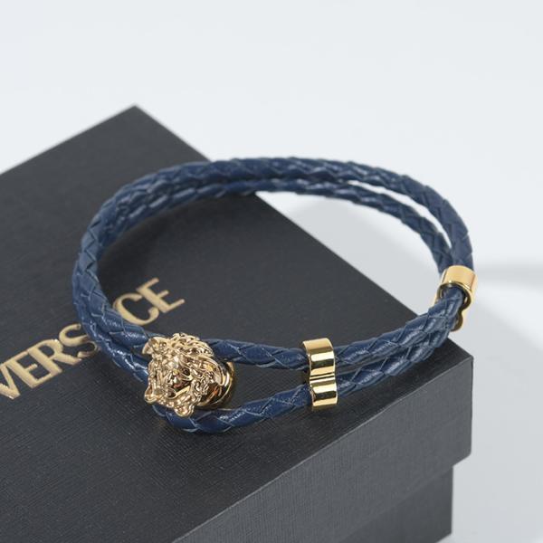 VERSACE ヴェルサーチェ メデューサ レザー ブレスレット MEDUSA